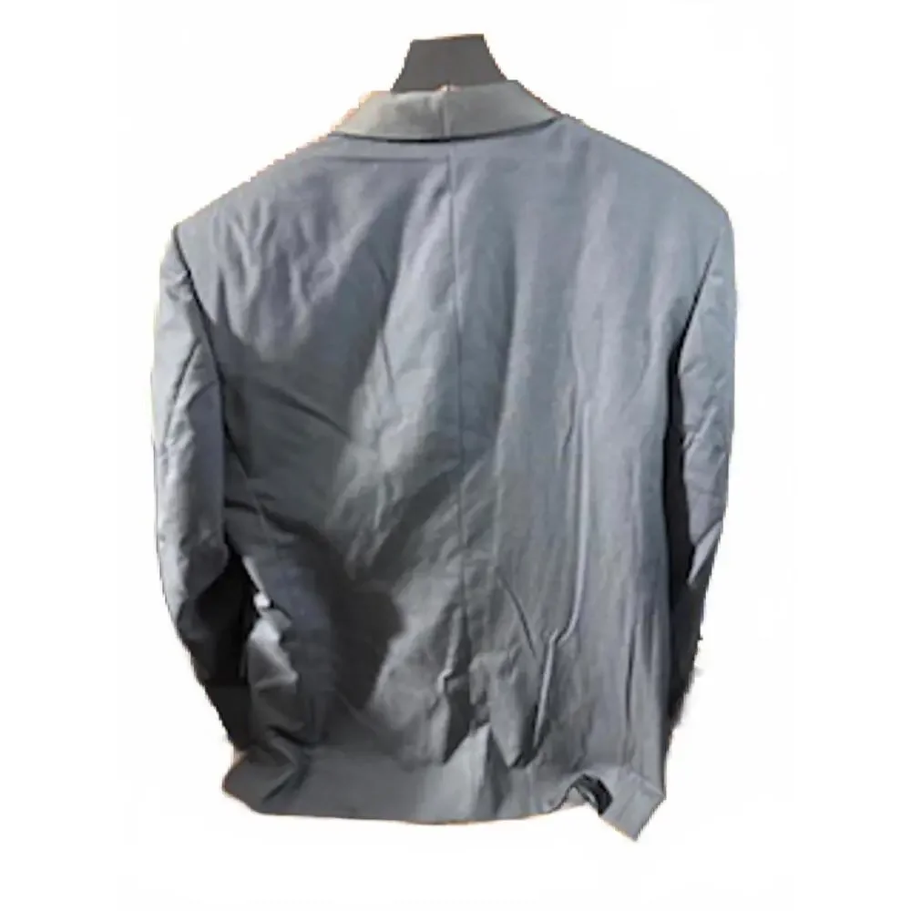 Pierre Balmain Classic Men's Navy Blue 100% Pure New Wool Blazer‎ Jacket 46R - Picture 2 of 5